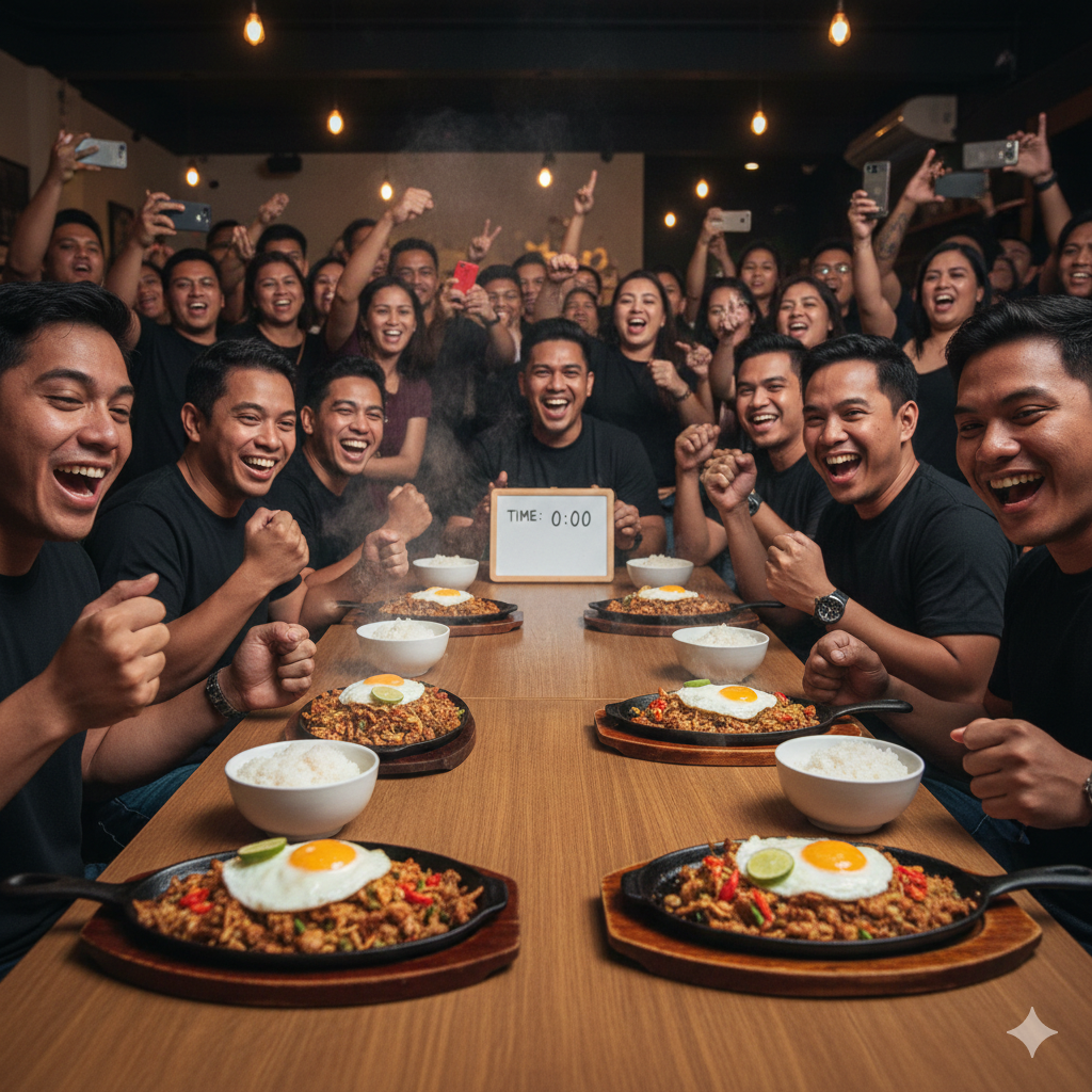 Eating competition event